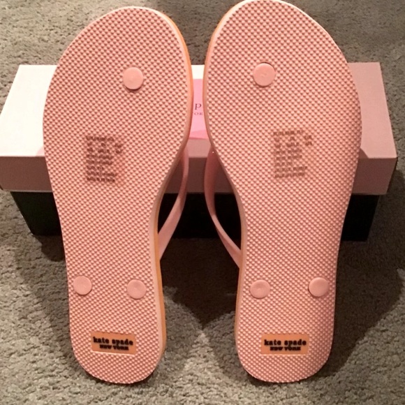 Kate Spade Fiji flip flops sz 10 - Picture 7 of 8